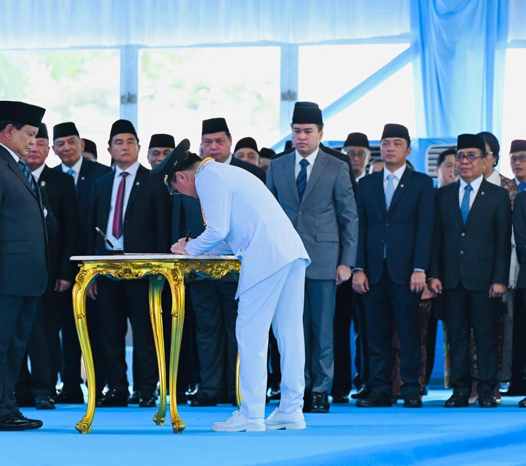 Prabowo Subianto Lantik 961 Kepala Daerah Sekaligus