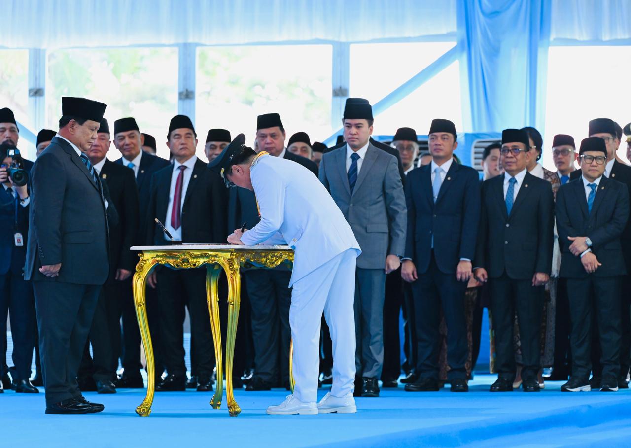 Prabowo Subianto Lantik 961 Kepala Daerah Sekaligus
