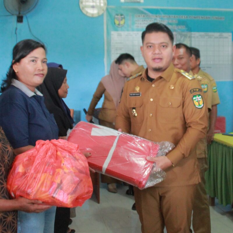 Wabup Luwu Serahkan Bantuan ke Korban Banjir Lamasi Timur