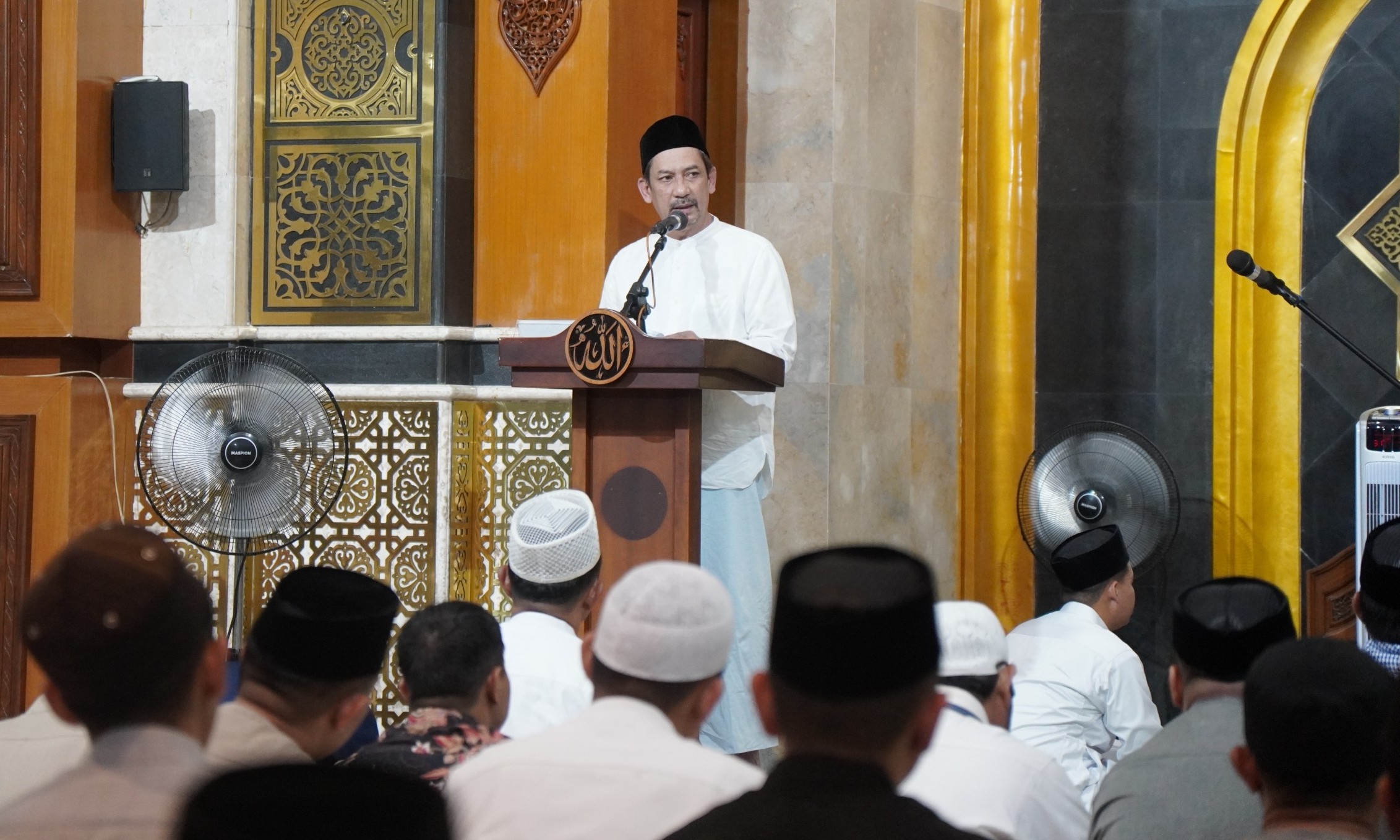 Shalat Tarawih Pertama, Ini Pesan Pj. Wali Kota Palopo