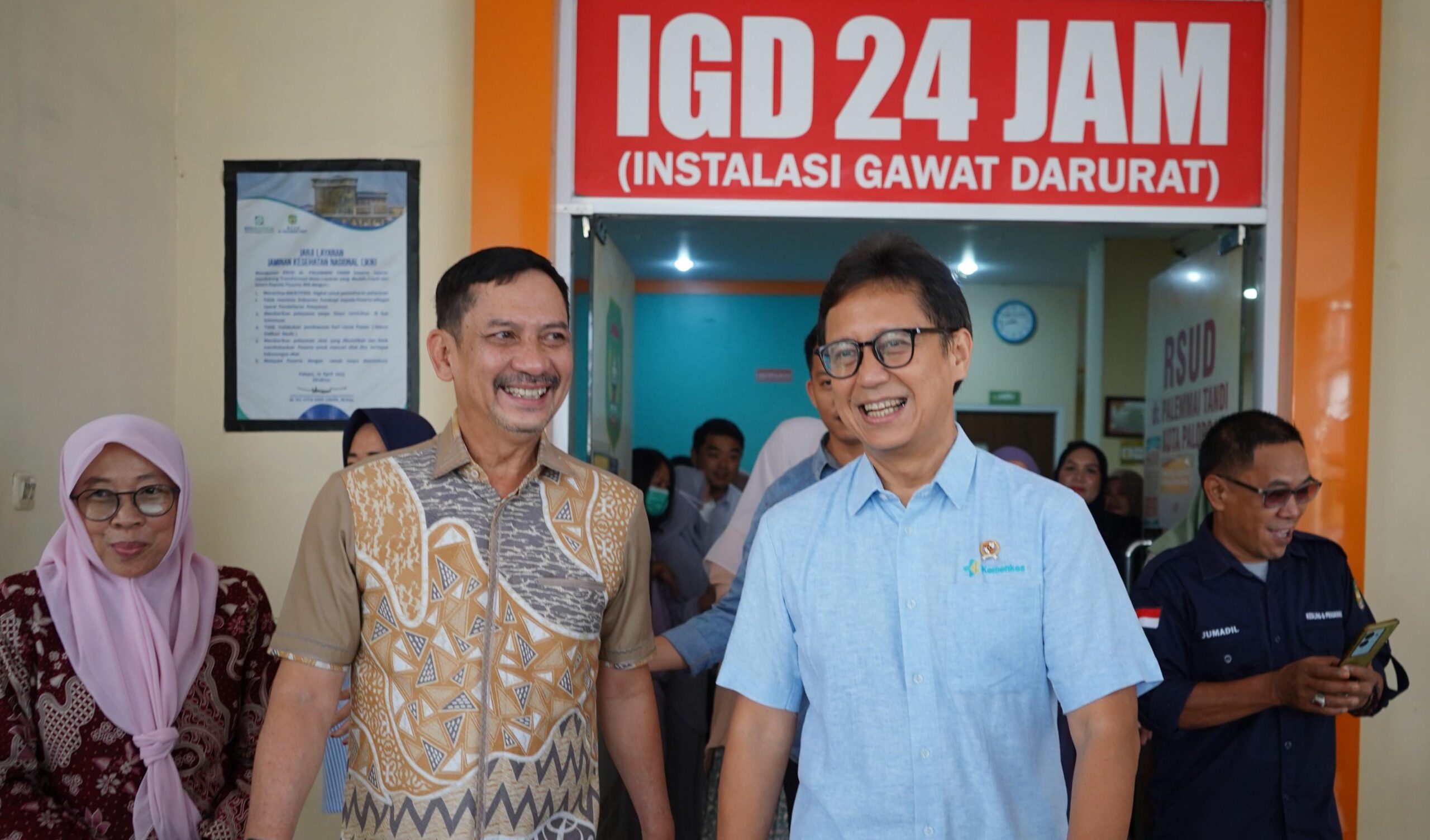 Kunker ke Palopo, Menkes Imbau Rumah Sakit Tingkatkan Pelayanan