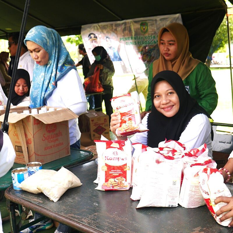Kendalikan Inflasi, Pemkot Palopo Gelar Pasar Murah di 9 Kecamatan