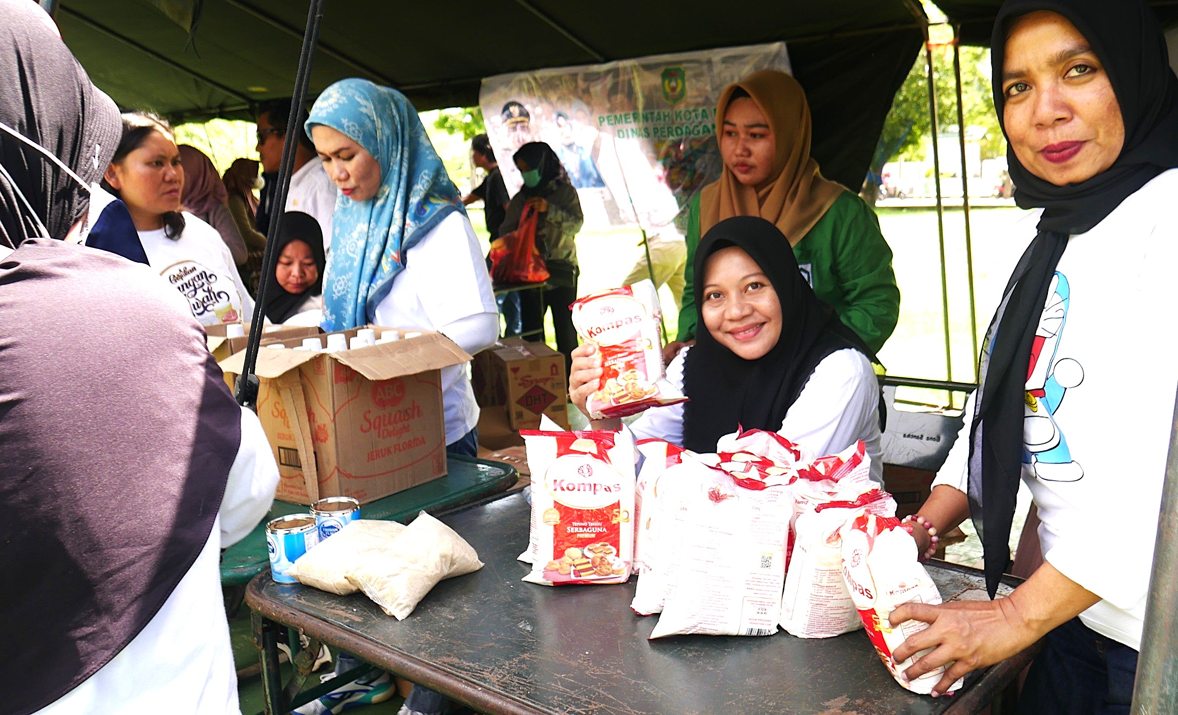 Kendalikan Inflasi, Pemkot Palopo Gelar Pasar Murah di 9 Kecamatan
