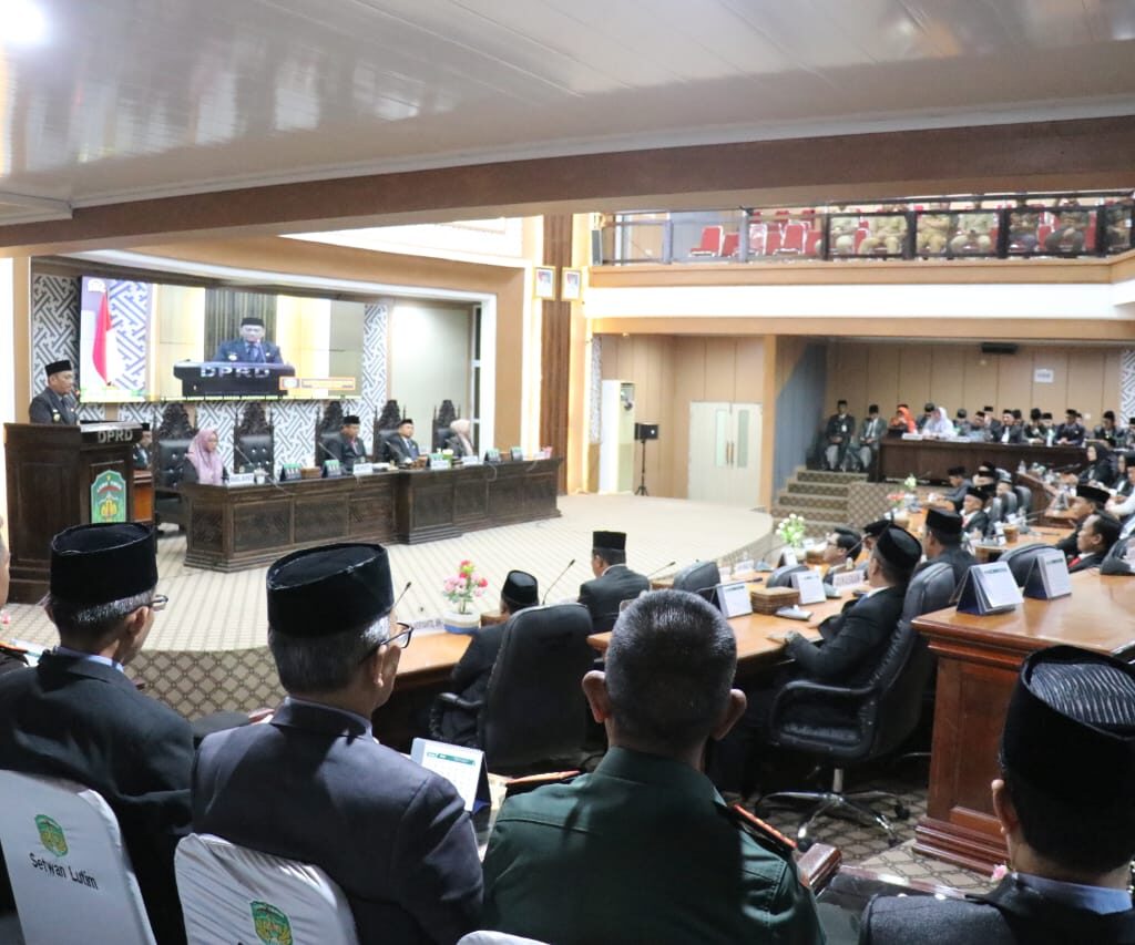 Pidato Bupati Terpilih pada Paripurna DPRD Lutim