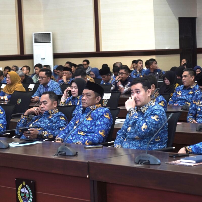 Bupati Luwu Hadiri Pleno TPAKD dan Pengukuhan Kepala OJK Sulselbar