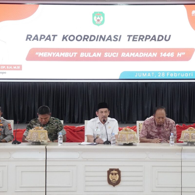 Jelang Ramadan, Pemkot Palopo Gelar Rakor Terpadu