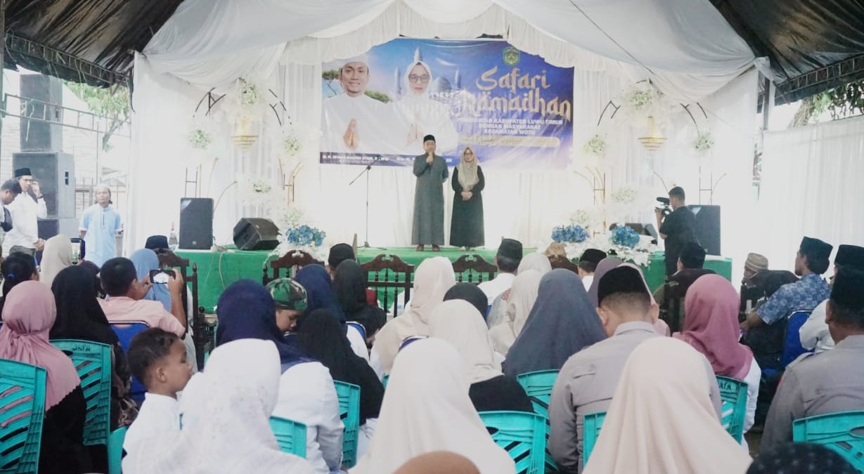 Safari Ramadan di Wotu, Ibas-Puspa Minta Beri Santunan ke Anak Yatim