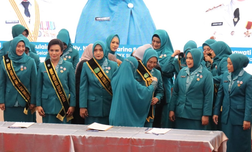 Ani Nurbani Resmi Jabat Ketua TP-PKK Lutim
