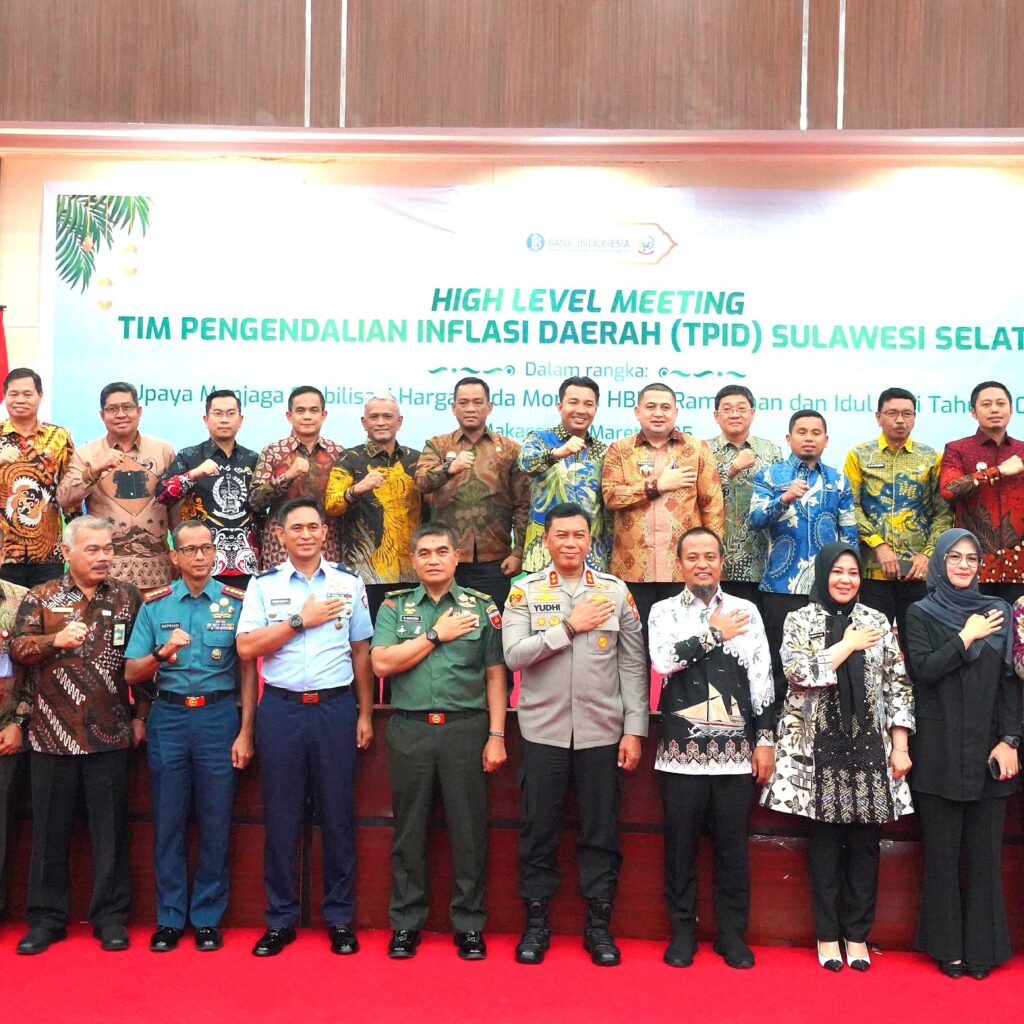 Pj. Wali Kota Palopo Ikuti Rakor TPID di Makassar