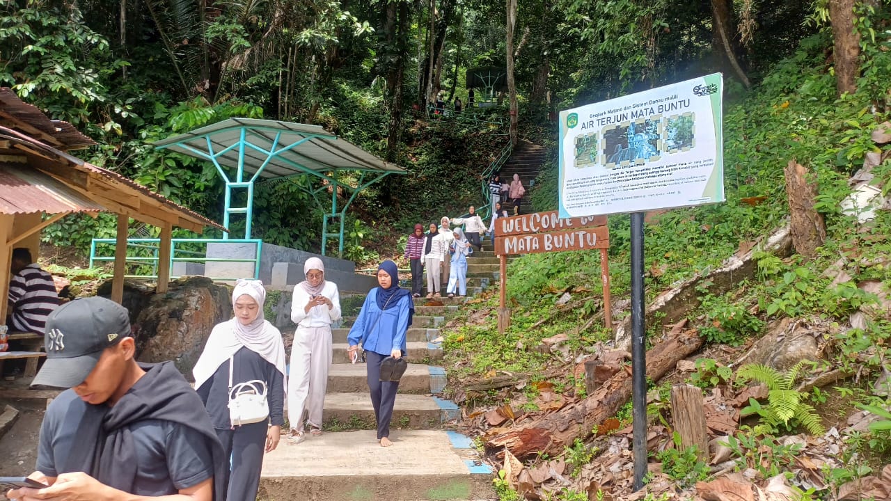 Usai Libur Lebaran, Sejumlah Tempat Wisata di Luwu Timur Dipadati Pengunjung