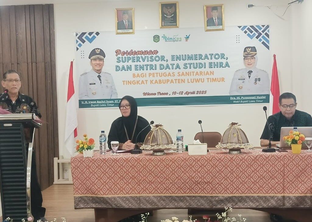 Dinkes Lutim Gelar Pelatihan Pemahaman Sanitasi dan Higienitas Rumah Tangga