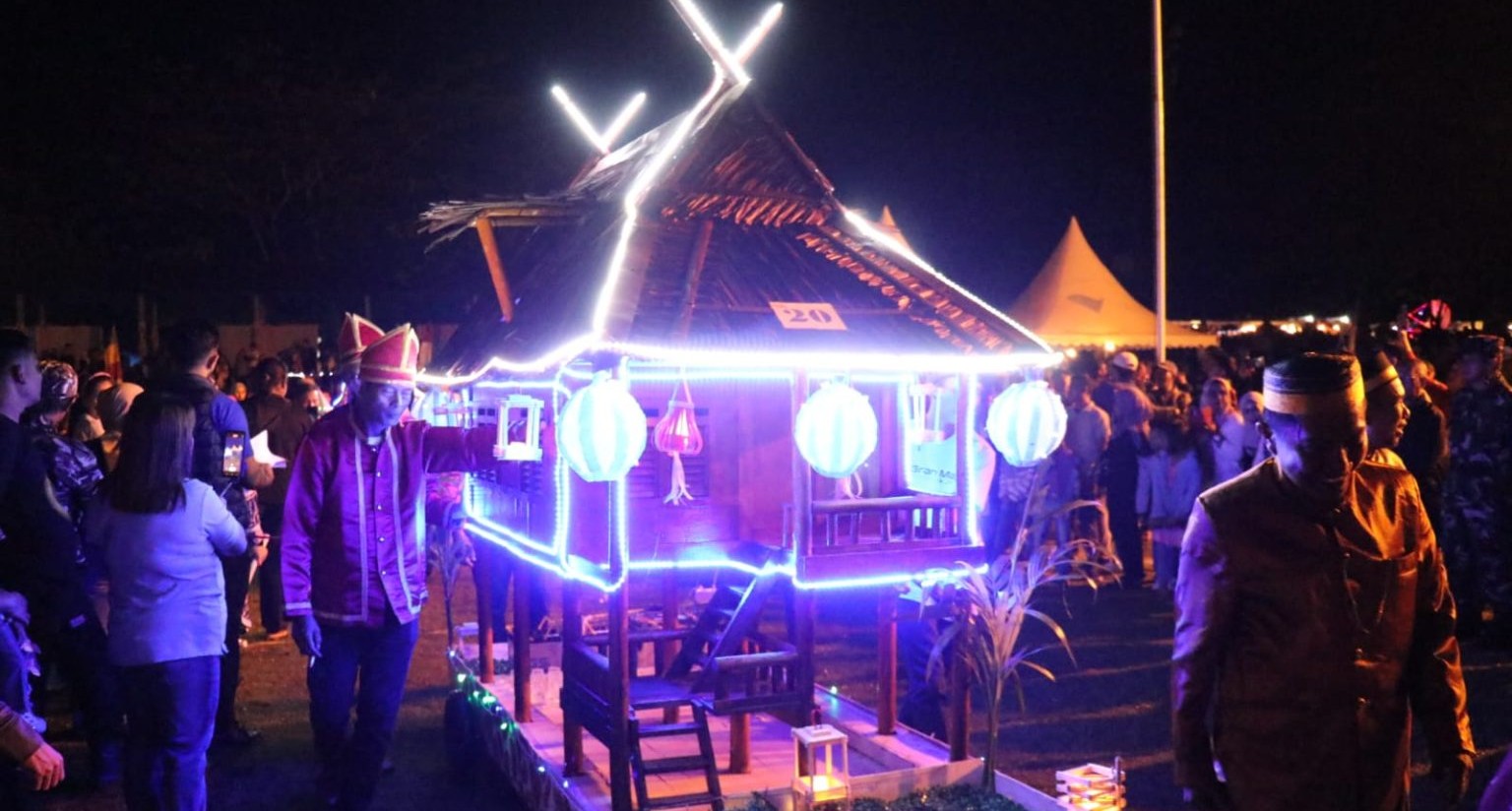 Gelar Festival Lampion, Menjadi Awal Rangkaian HUT Lutim Dimulai