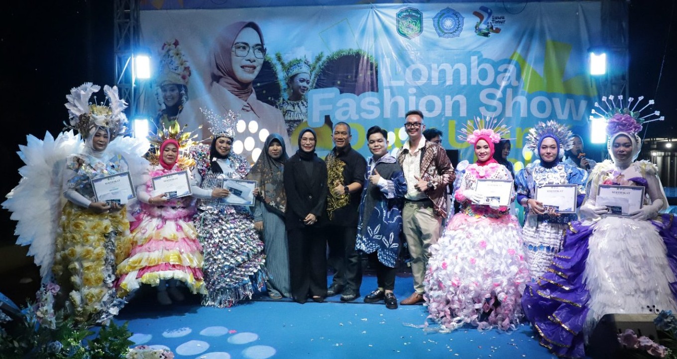 Buka Lomba Fashion Show Daur Ulang, Ibas: Sampah Juga Bisa Bermanfaat