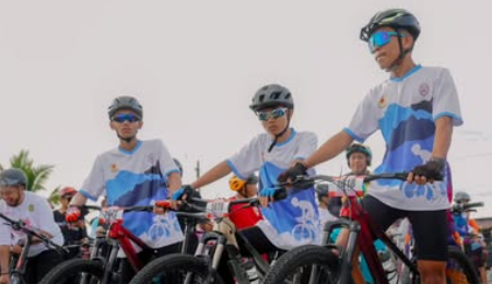 Pj. Wali Kota Buka Fun Bike Jelajah Alam Sawerigading