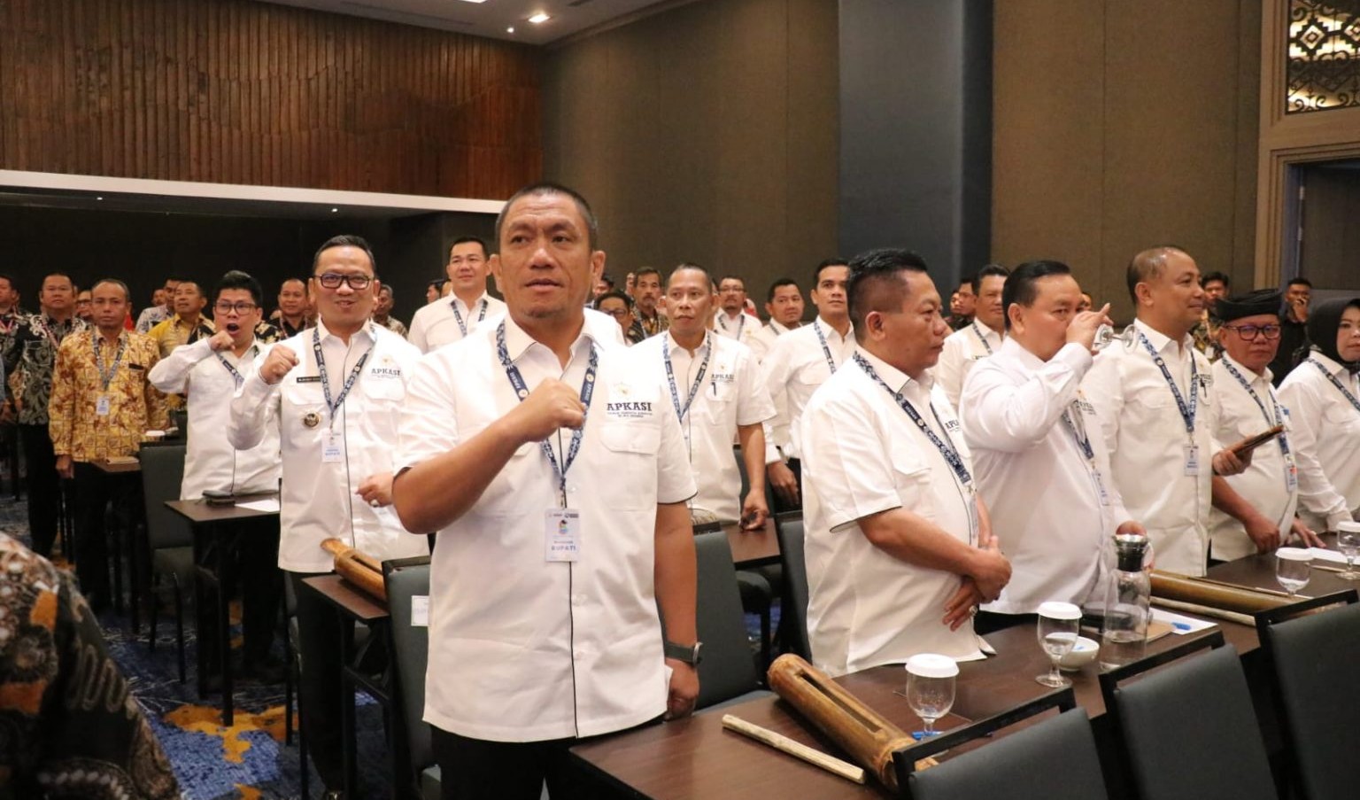 Hadiri Munas, Ini Pesan Ibas ke Ketua Apkasi yang Baru