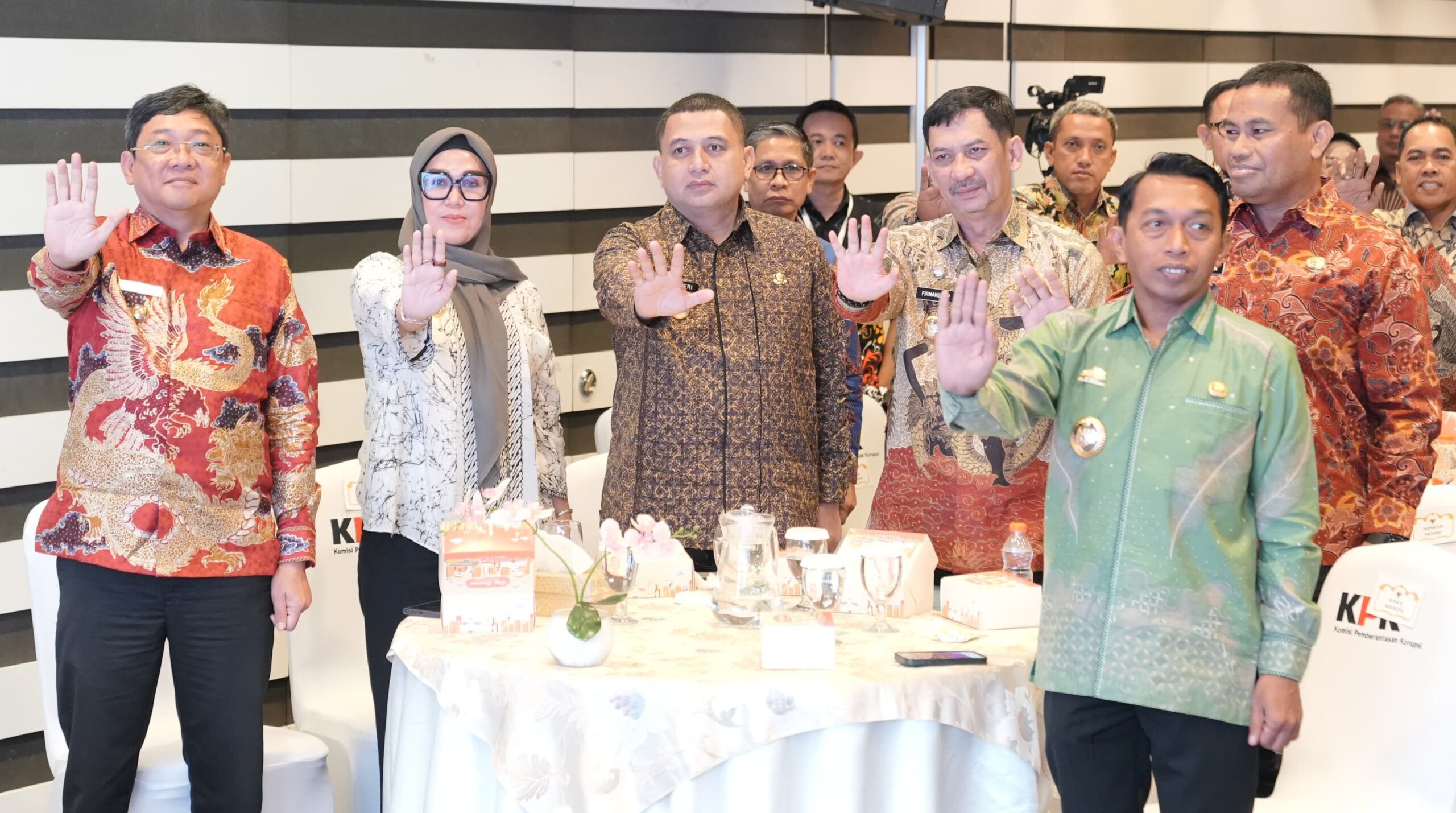Hadiri Rakor di KPK, Firmanza Tegaskan Komitmen Pemberantasan Korupsi di Palopo
