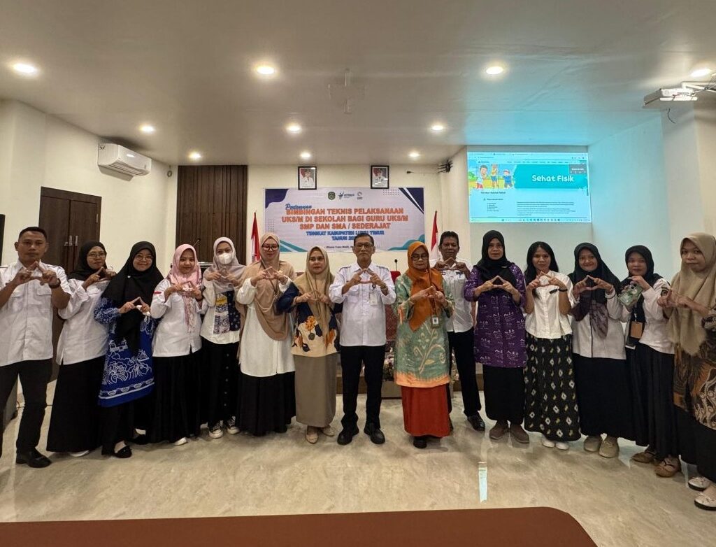 Kembangkan Fungsi UKS di Sekolah, Pemkab Lutim Gelar Bimtek