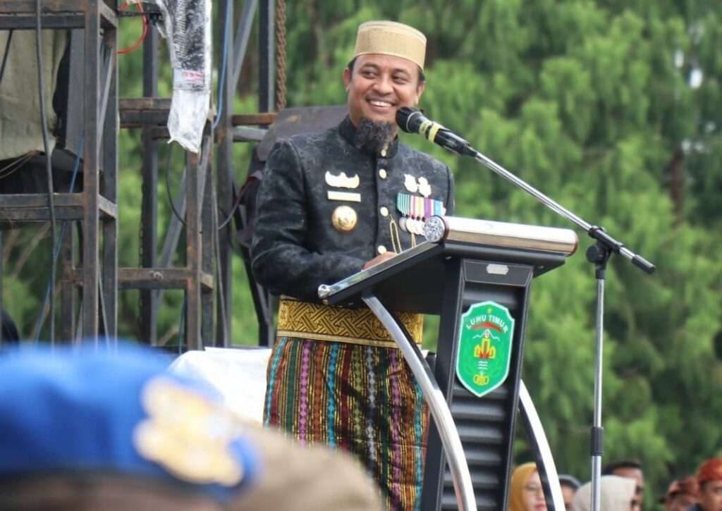 Hadiri HUT, Andi Sudirman Tegaskan Komitmennya Bangun Luwu Timur