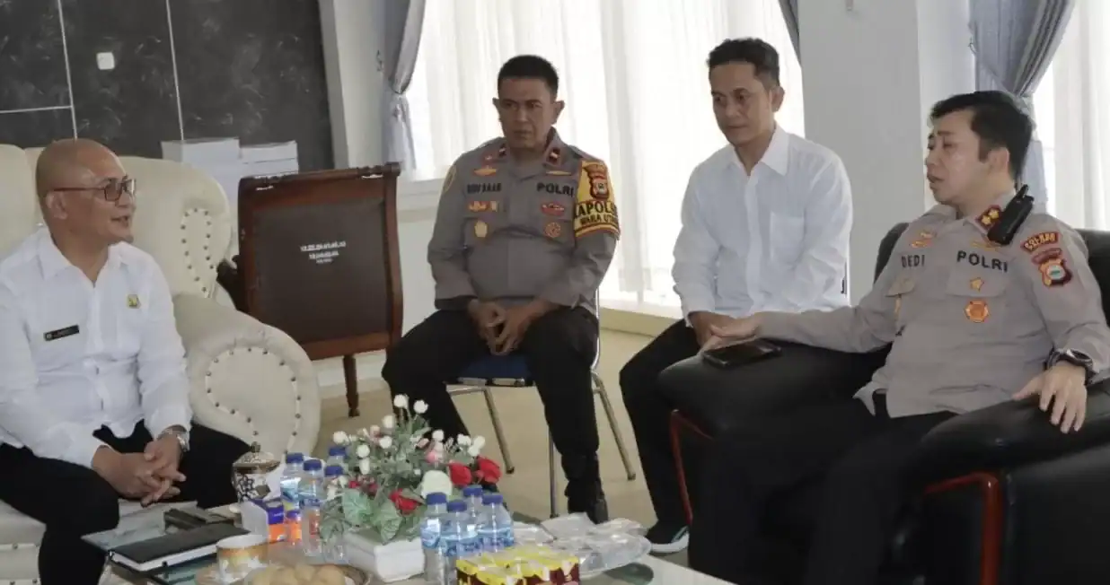 Kunjungi DPRD, Kapolres Palopo Perkuat Sinergitas antar Lembaga