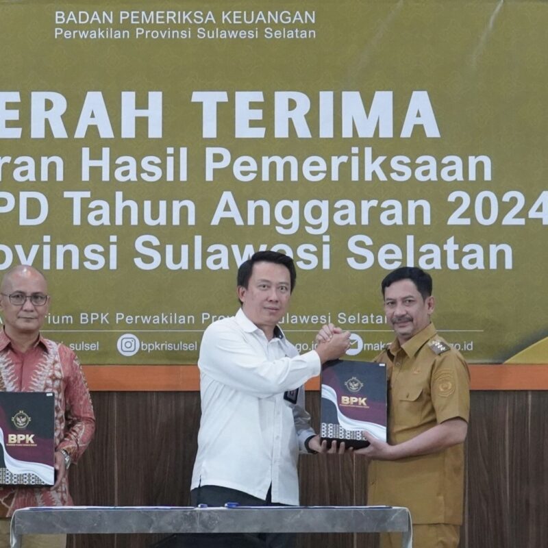 Palopo Kembali Raih WTP ke-10 dari BPK-RI