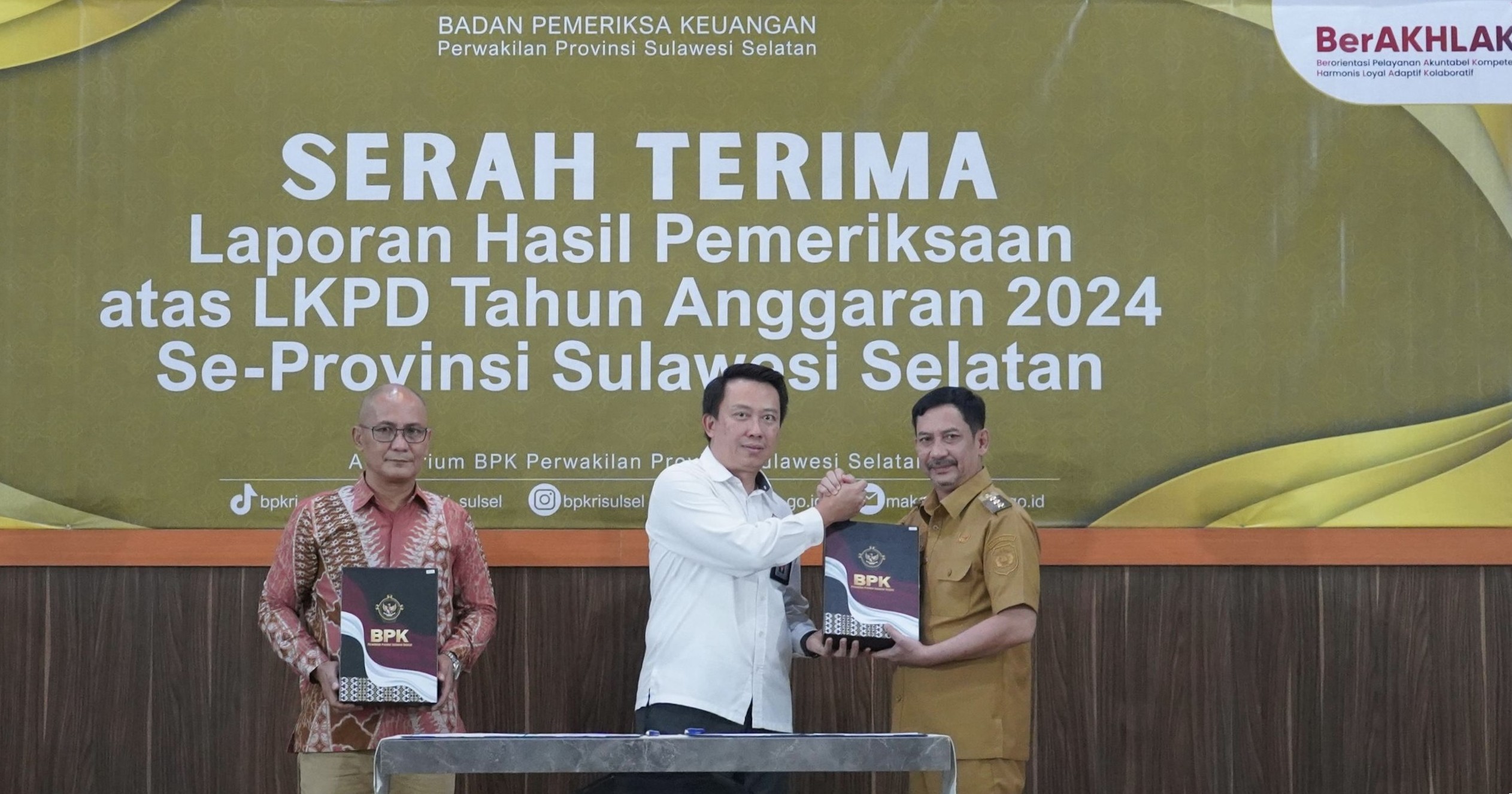 Palopo Kembali Raih WTP ke-10 dari BPK-RI