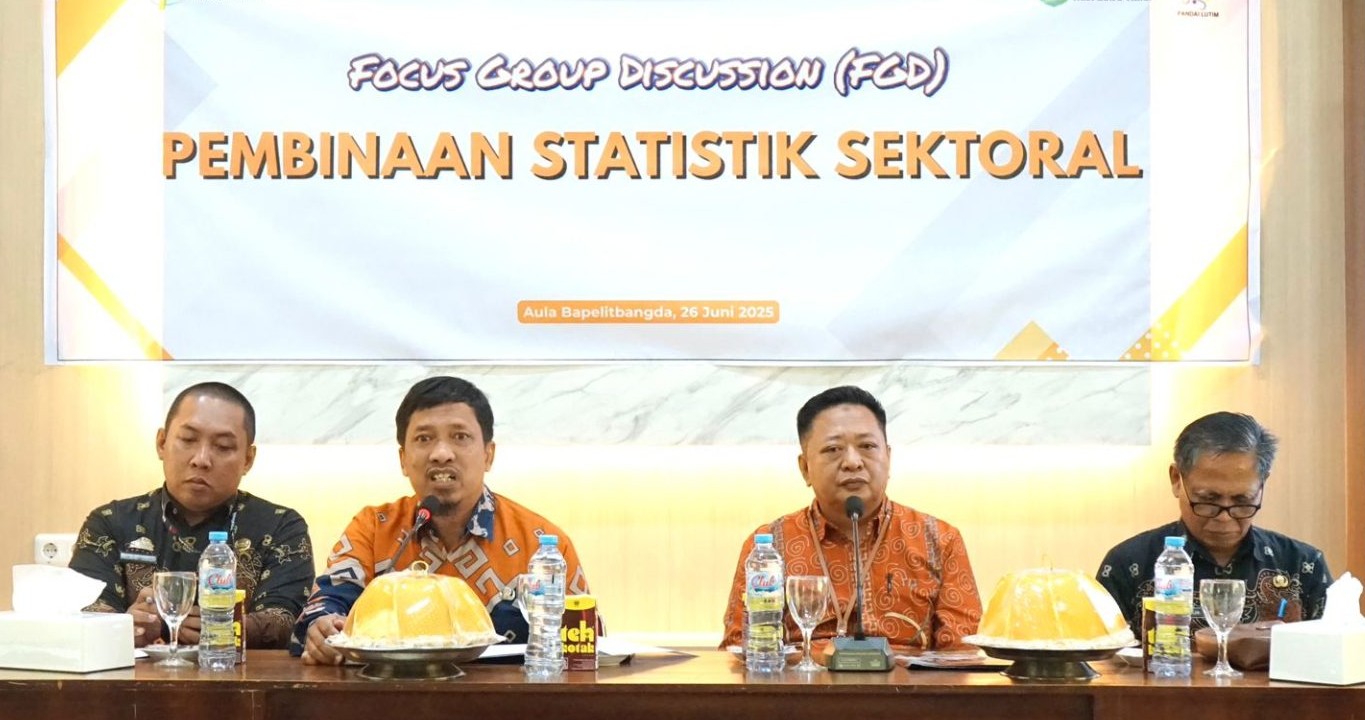 Gelar FGD, Pemkab Lutim Bahas Penguatan Statistik Bersama BPS