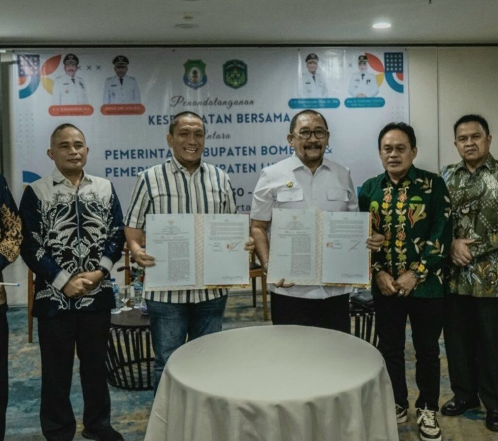 Lutim dan Bombana Tandatangani MoU Pengelolaan Potensi Daerah