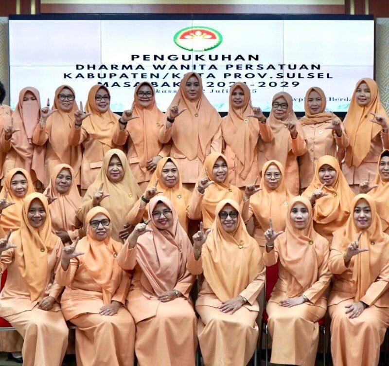 Pengurus DWP Lutim 2024-2029 Resmi Dikukuhkan