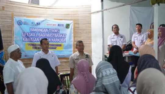 BNN Gelar Bimtek Lifeskill Bagi Masyarakat Kawasan Rawan Narkoba