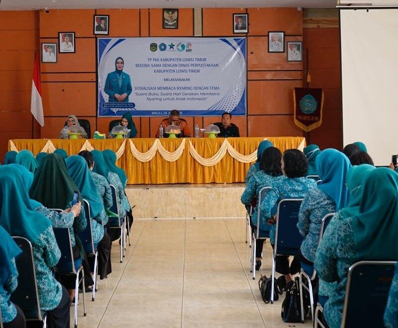 Pemkab Lutim Gelar Sosialisasi Membaca Nyaring