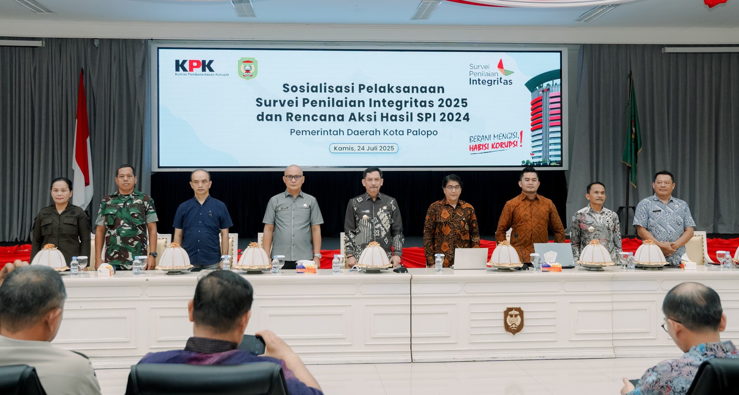 Pemkot Palopo Gelar Sosialisasi SPI Tahun 2025