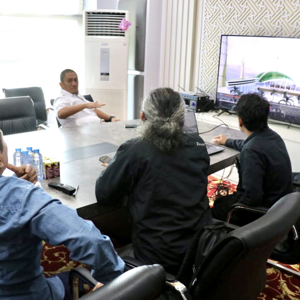 Usung Desain Baru, Pembangunan Islamic Centre Lutim Dilanjutkan
