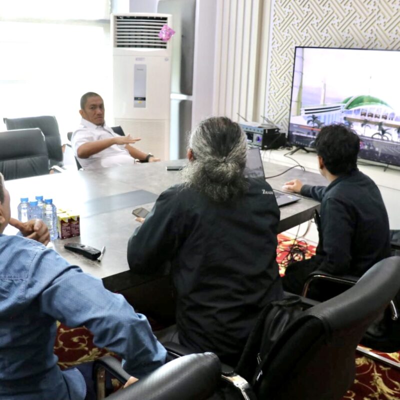 Usung Desain Baru, Pembangunan Islamic Centre Lutim Dilanjutkan