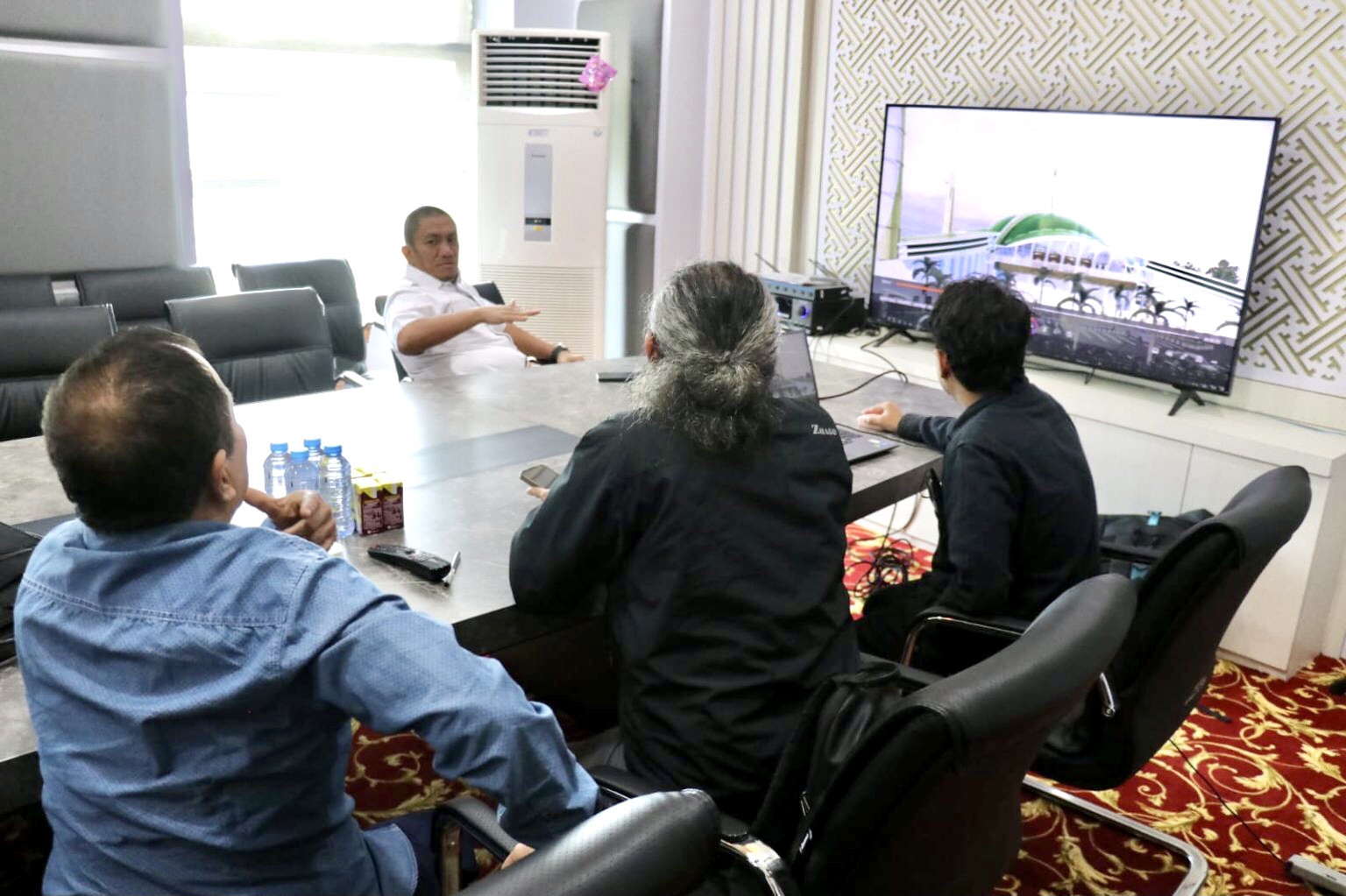 Usung Desain Baru, Pembangunan Islamic Centre Lutim Dilanjutkan