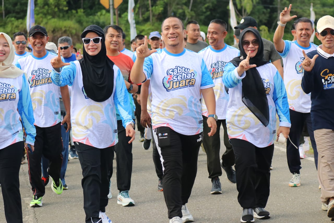 Sambut HUT RI ke-80 Tahun, Bupati Lutim Launching SSJ