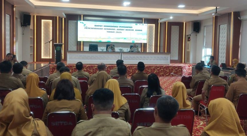 DLH Lutim Gelar Rakor Pencanangan Jumat Bersih Juara