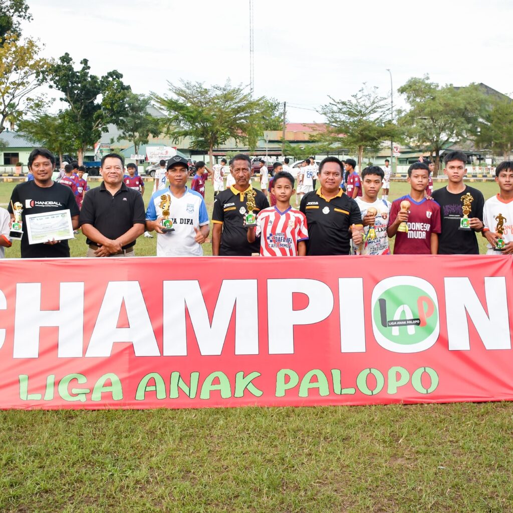 Sepakbola Liga Anak Palopo 2025 Resmi Ditutup
