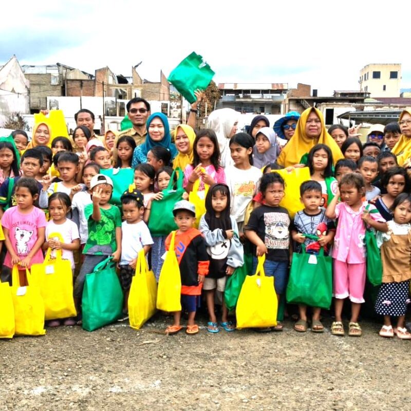 Anak-anak Korban Kebakaran Sorowako Ikuti Trauma Healing
