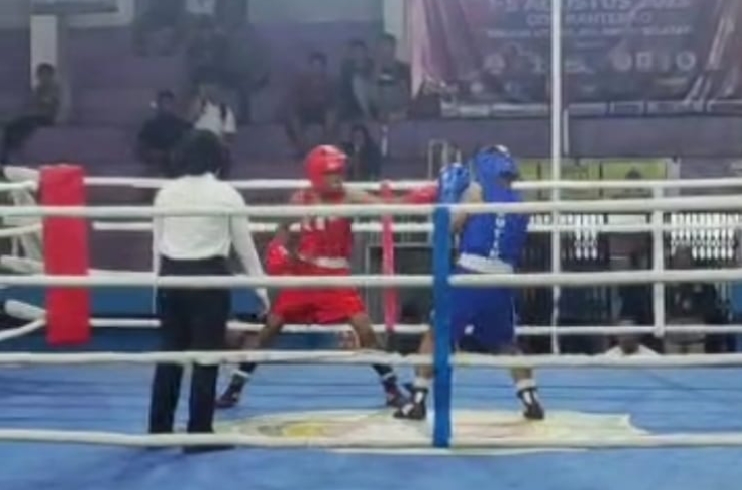 Dua Petinju Lutim Tampil Impresif di Kejurprov Rantepao