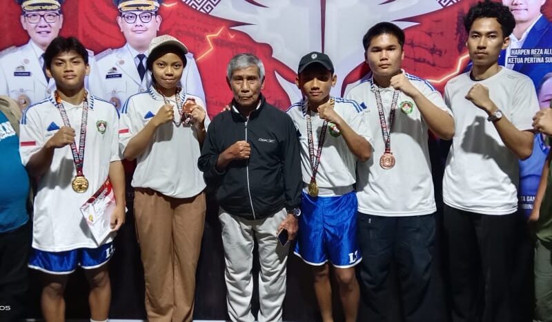 Kontingen Tinju Lutim Sabet 6 Medali di Kejurprov Torut
