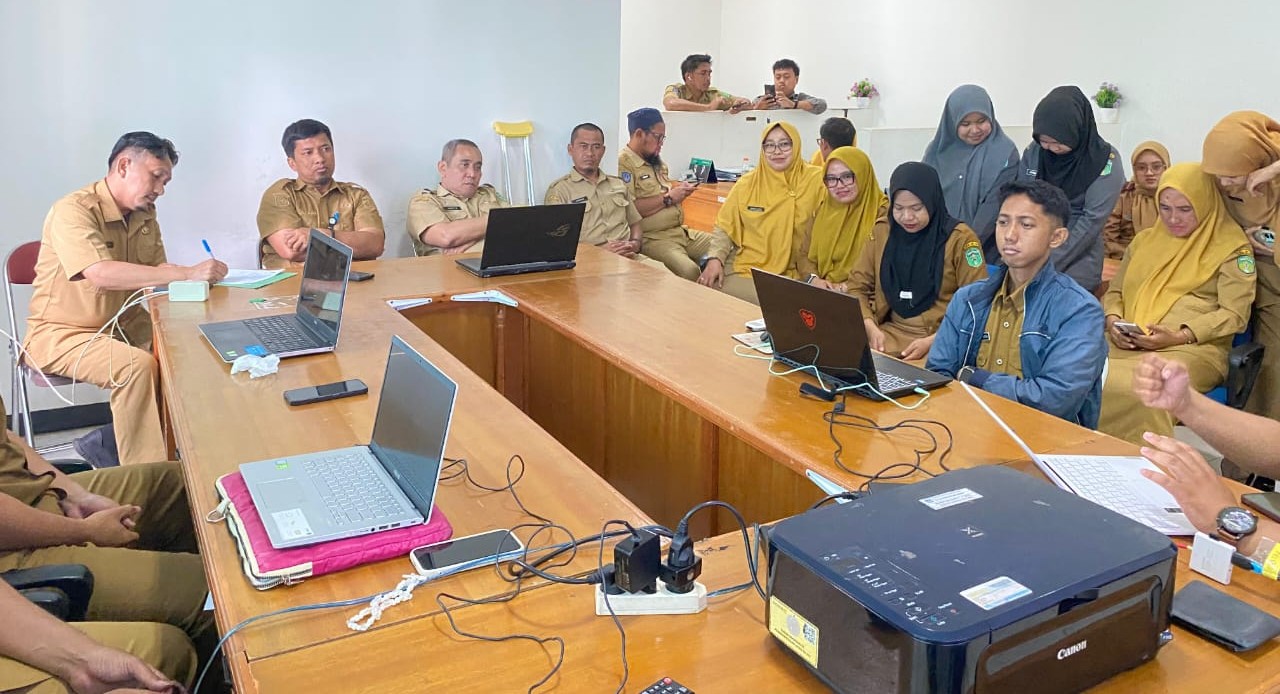 Gelar Evaluasi SPBE, Diskominfo-SP Lutim Harap Efisiensi dan Transparansi Tercapai