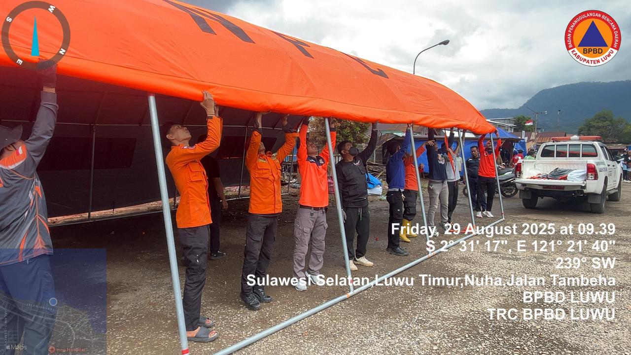 Kebakaran Sorowako Dapat Perhatian dari Bupati Luwu