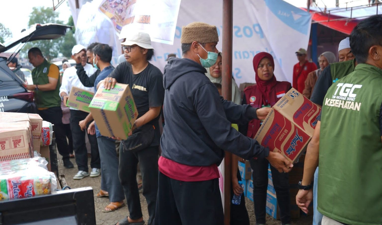 Bupati Lutim Pastikan Bantuan Tersalurkan ke Korban Kebakaran