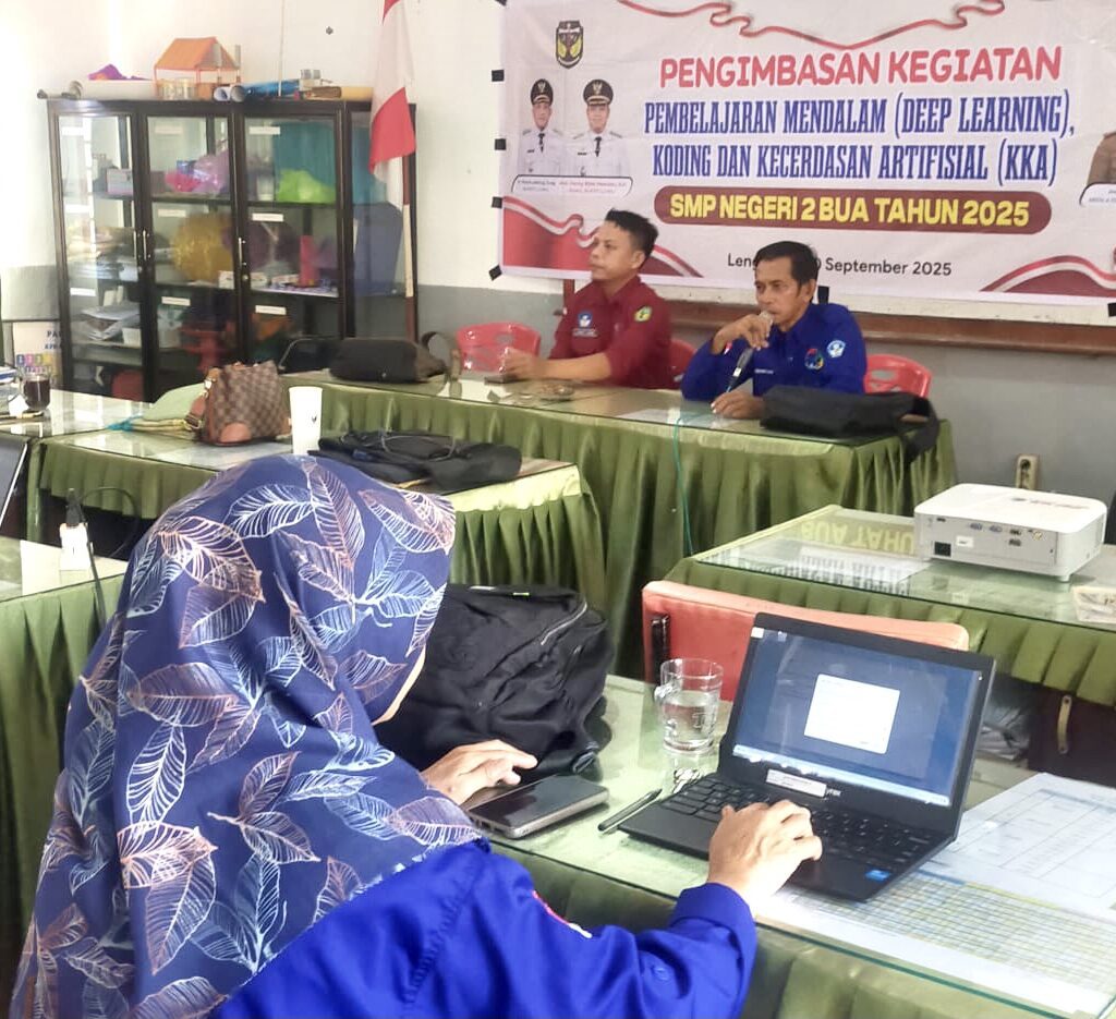 SMPN 2 Bua Gelar Deep Learning KKA, Tingkatkan Kompetensi Pendidik
