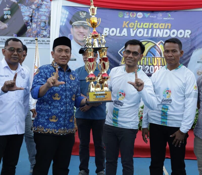 Kejuaraan Voli Bupati Lutim Cup, Resmi Dibuka