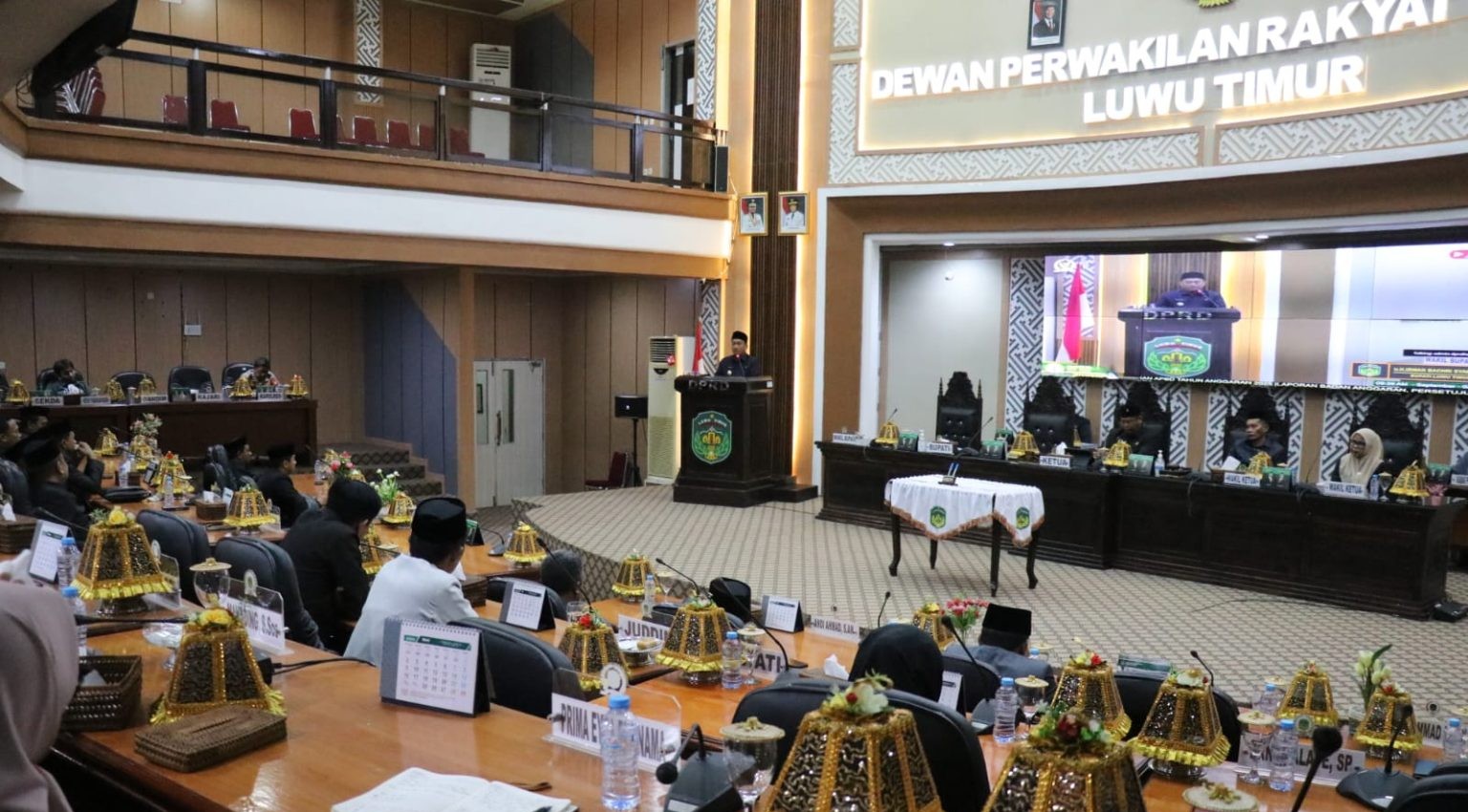 Di Paripurna DPRD Lutim, Ibas Doakan Korban Peserta Aksi