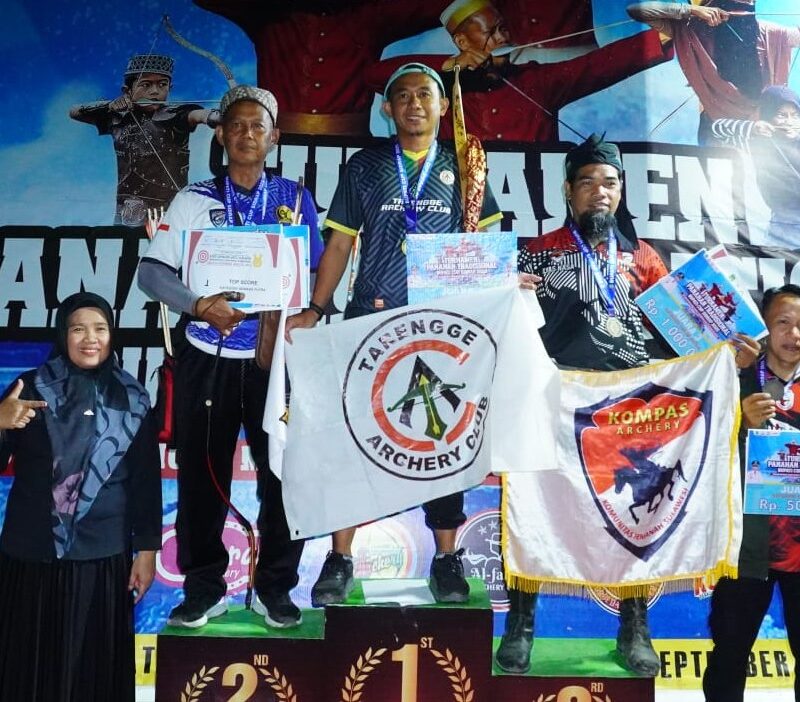 Atlet Archery Lutim Raih Predikat Top Score pada Bupati Sidrap Cup