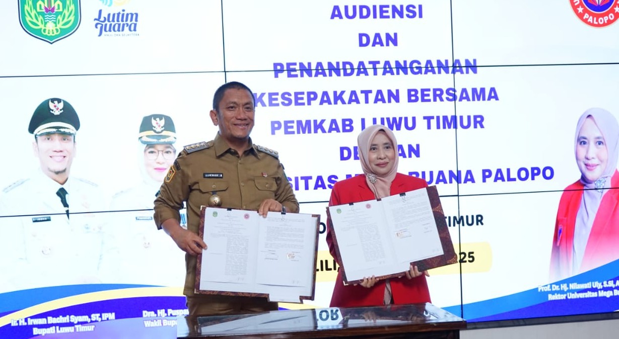 Pemkab Lutim dan UMB Palopo Teken MoU di Bidang Pendidikan