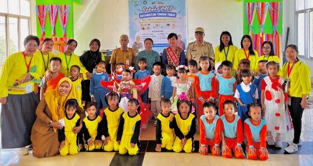 Ratusan Anak Ikuti Gebyar PAUD 2025 di Luwu Timur
