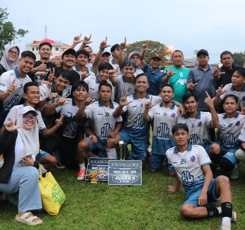 Budiro FC Lutim Juarai Turnamen Nickel CUP IX Budiro FC Lutim Juarai Turnamen Nickel CUP IX